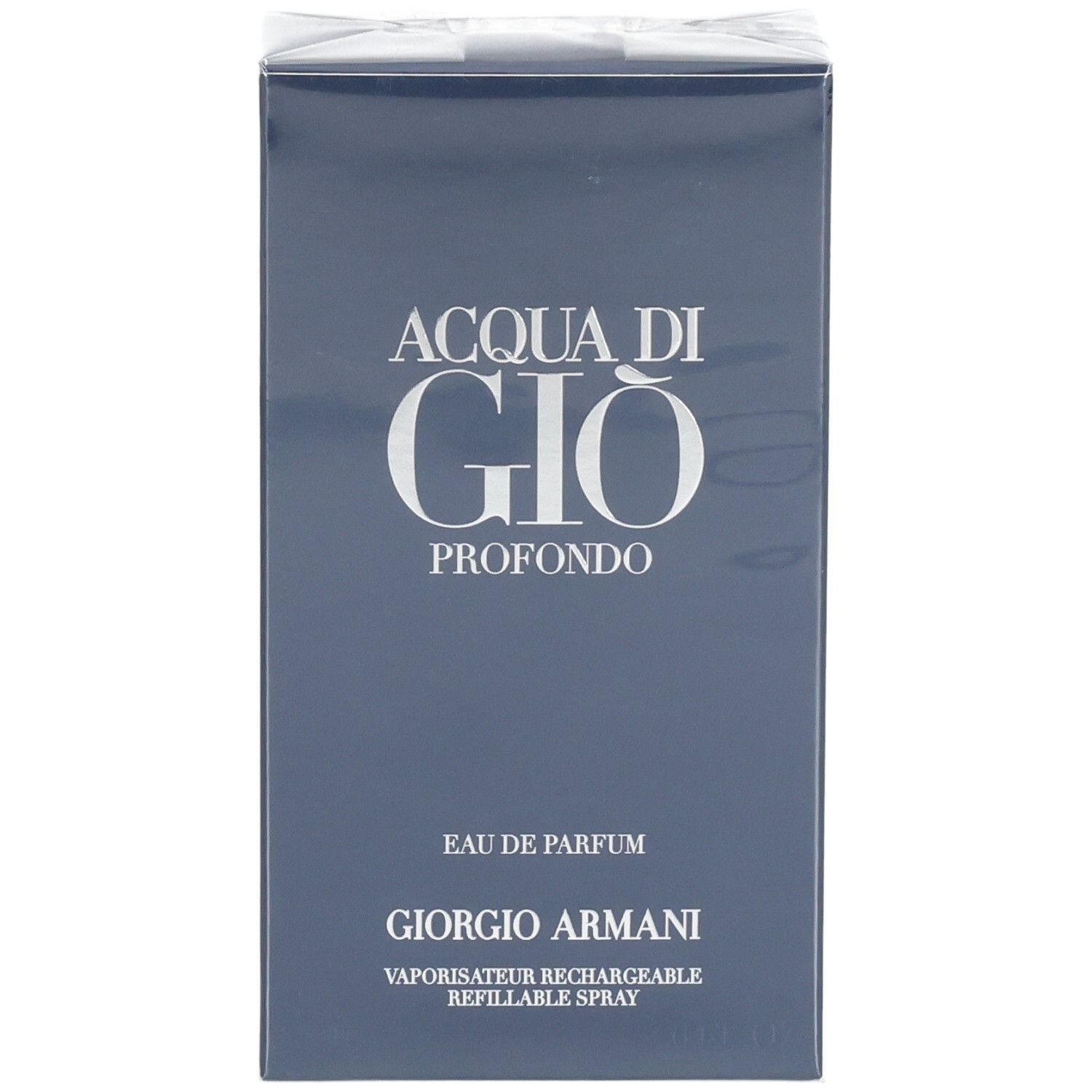 Giorgio Armani Acqua di Gio Profondo Eau de Parfum, Spray ricaricabile.