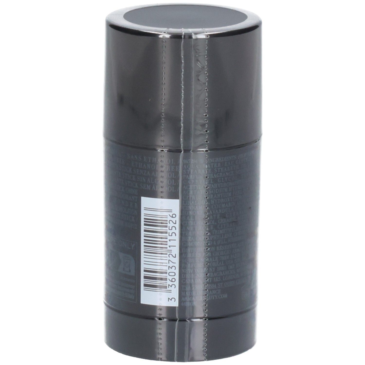 Deodorante stick Armani Code, 75g, retro con codice a barre.