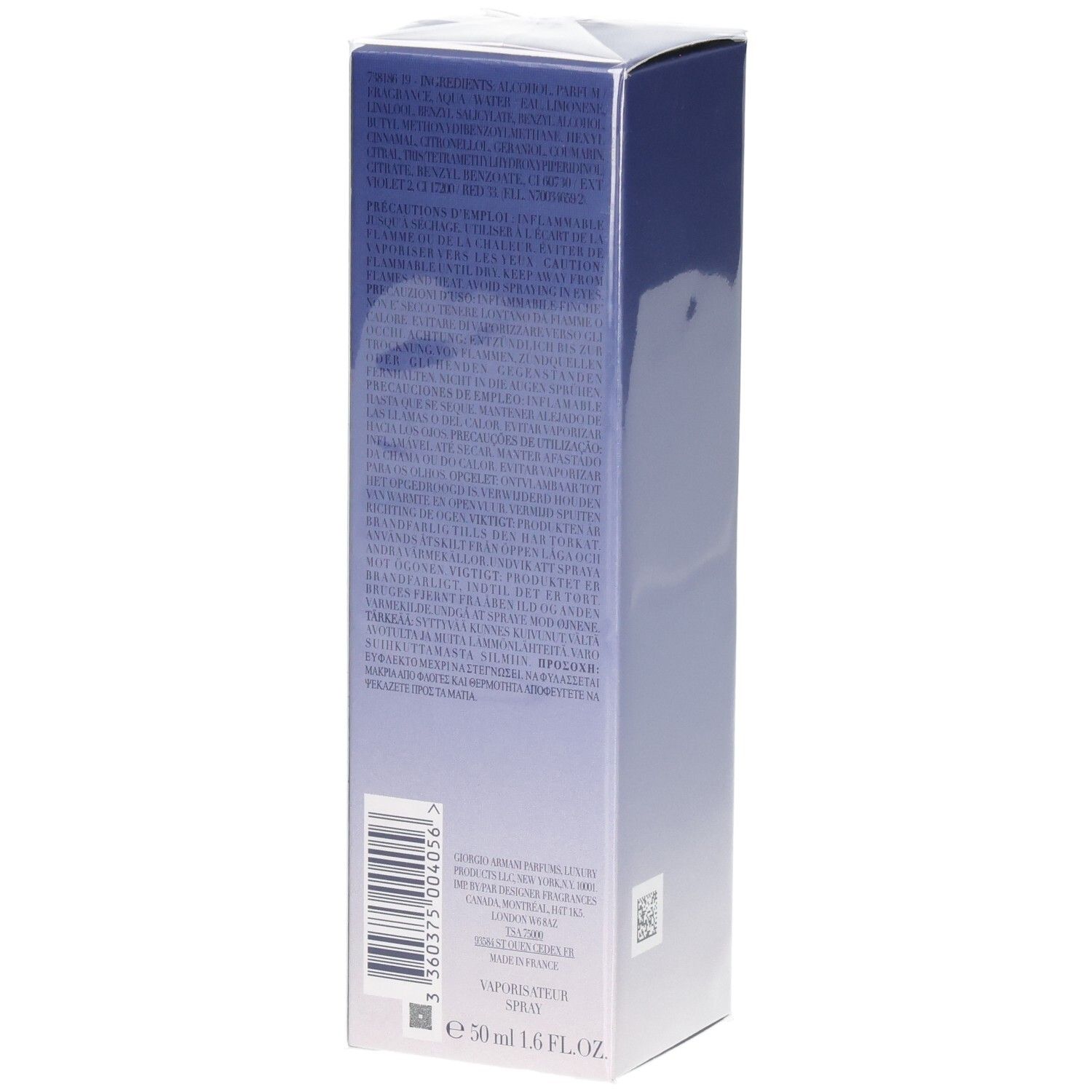 Giorgio Armani Armani Code Eau de Parfum Spray.
