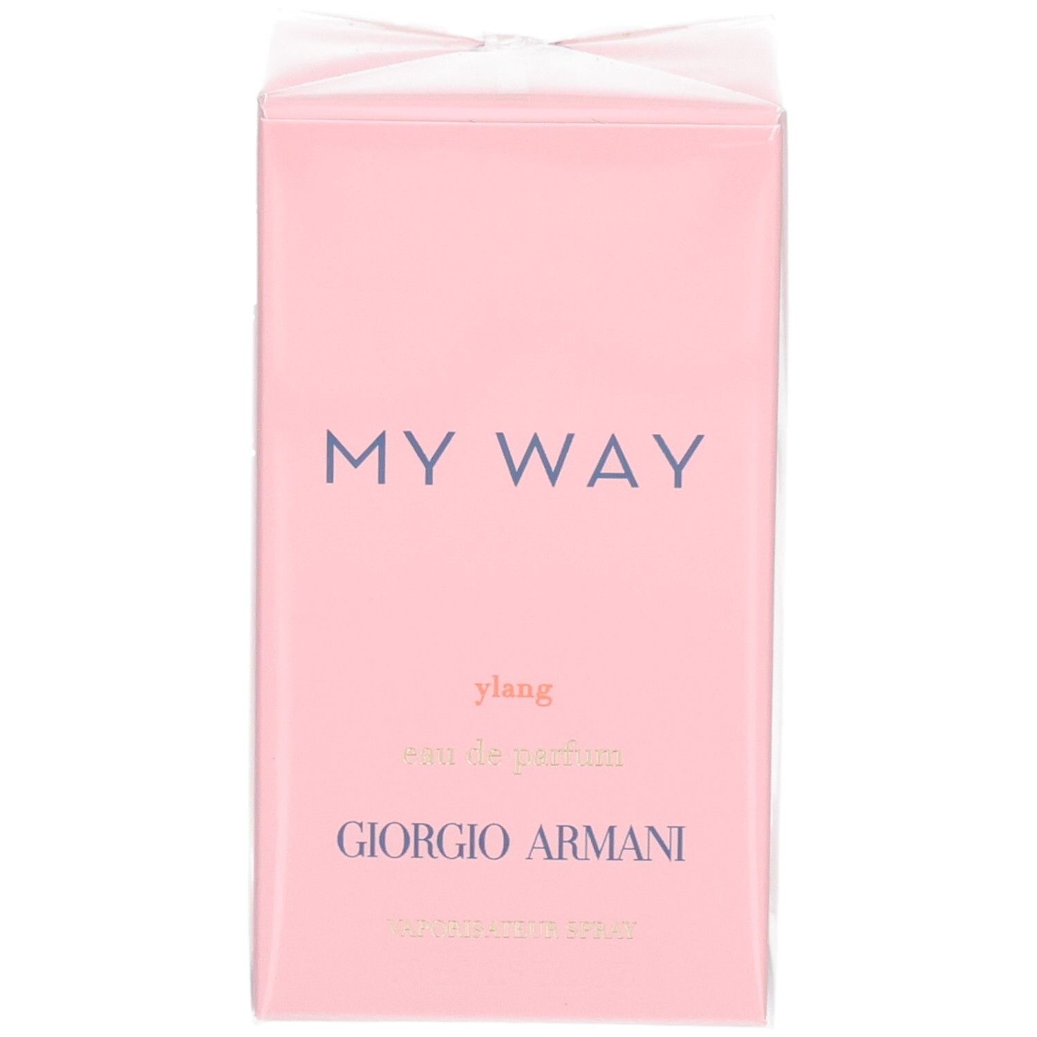 Fronte della confezione Giorgio Armani My Way Ylang Eau de Parfum 50ml.