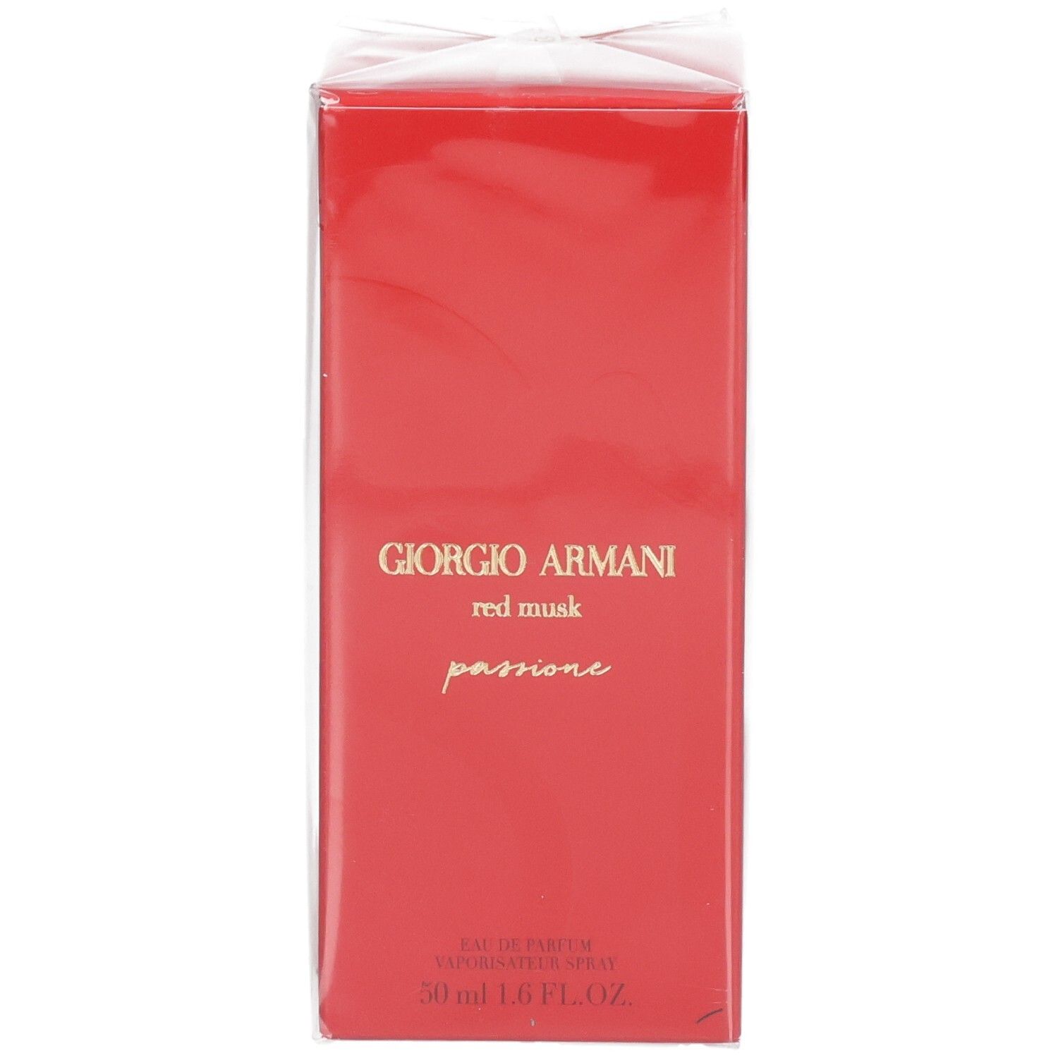 Giorgio Armani Sì Passione Red Musk Eau de Parfum, confezione rossa.