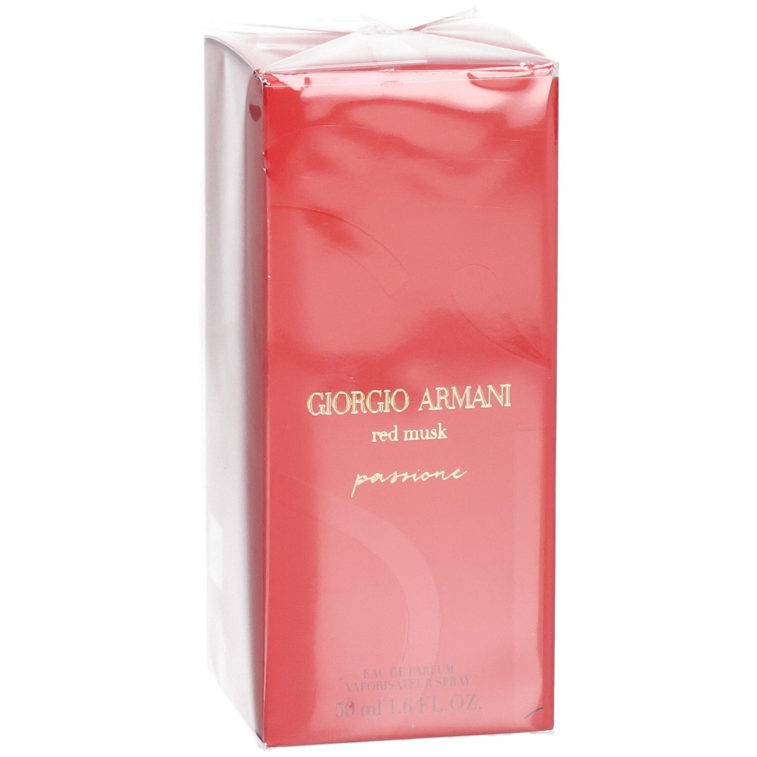 Giorgio Armani Sì Passione Red Musk Eau de Parfum, confezione rossa.