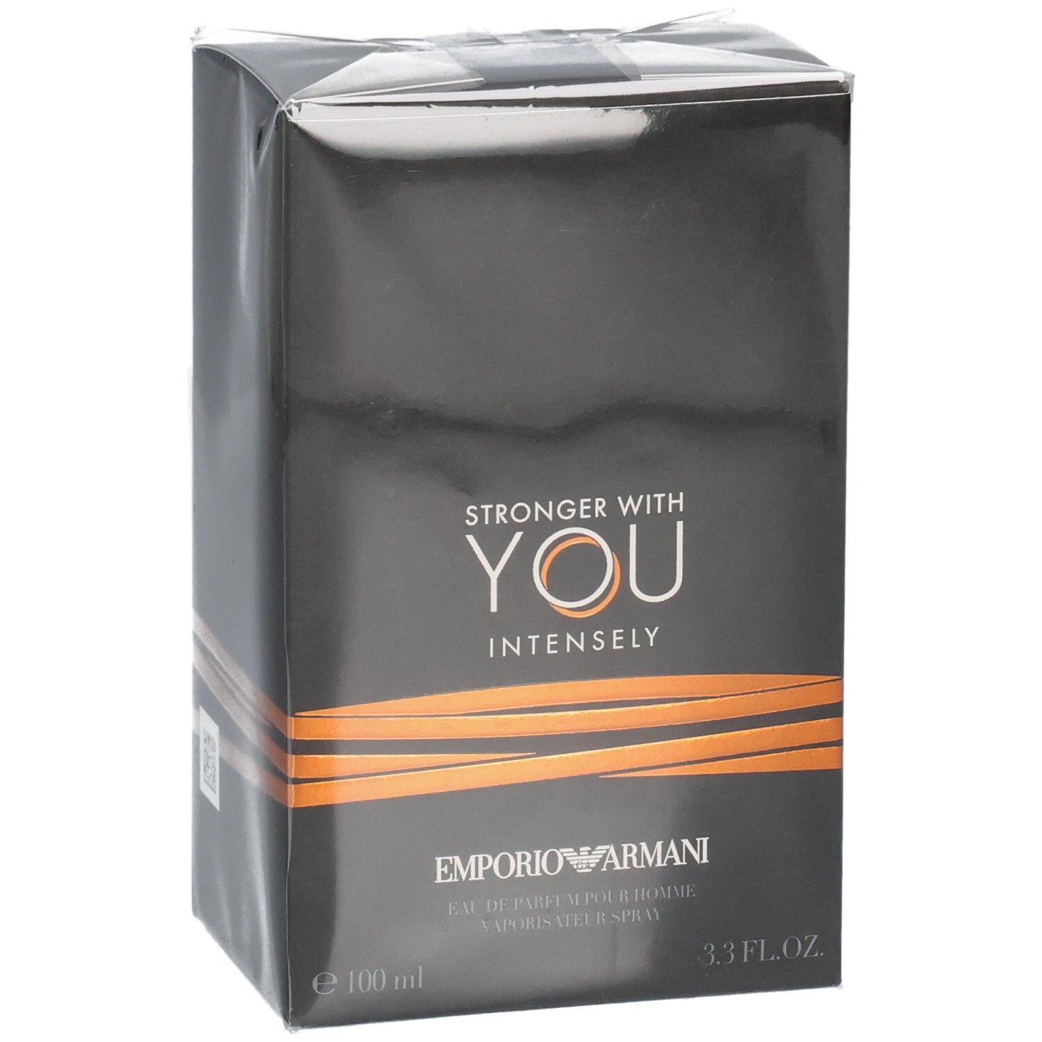 Confezione di Armani Stronger with You Intensely Eau de Parfum da Uomo, 100 ml.