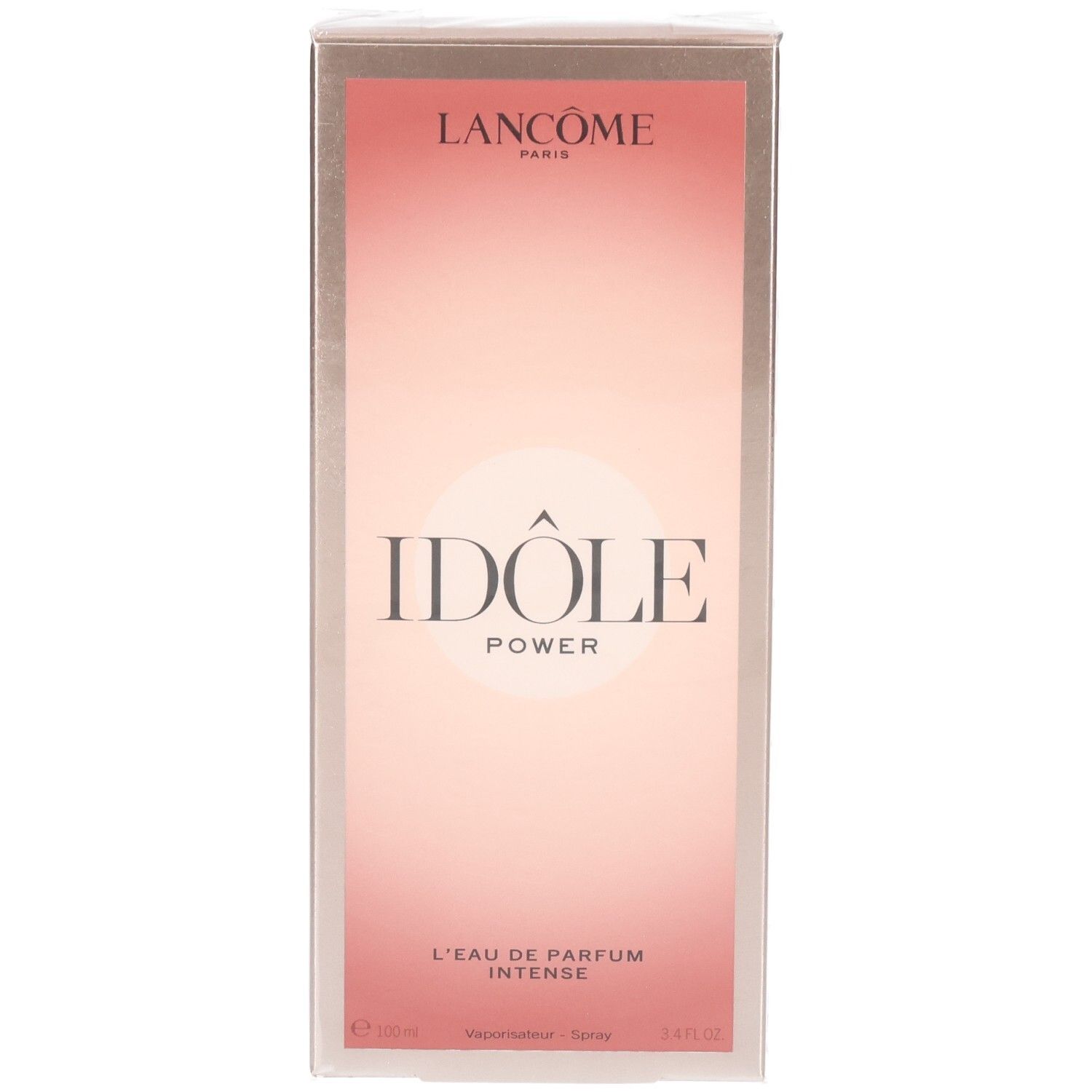 Confezione Lancôme Idôle Power Eau de Parfum Intense, fronte.