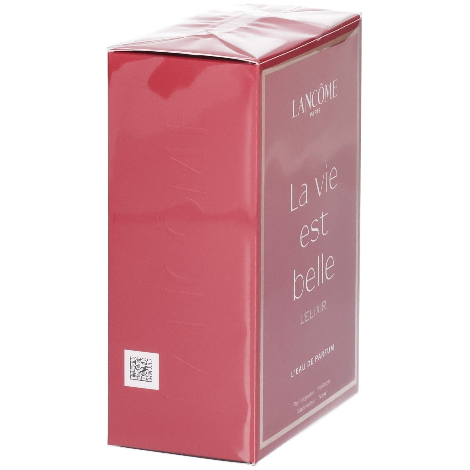 Scatola Lancôme La vie est belle Eau de Parfum, rosa.