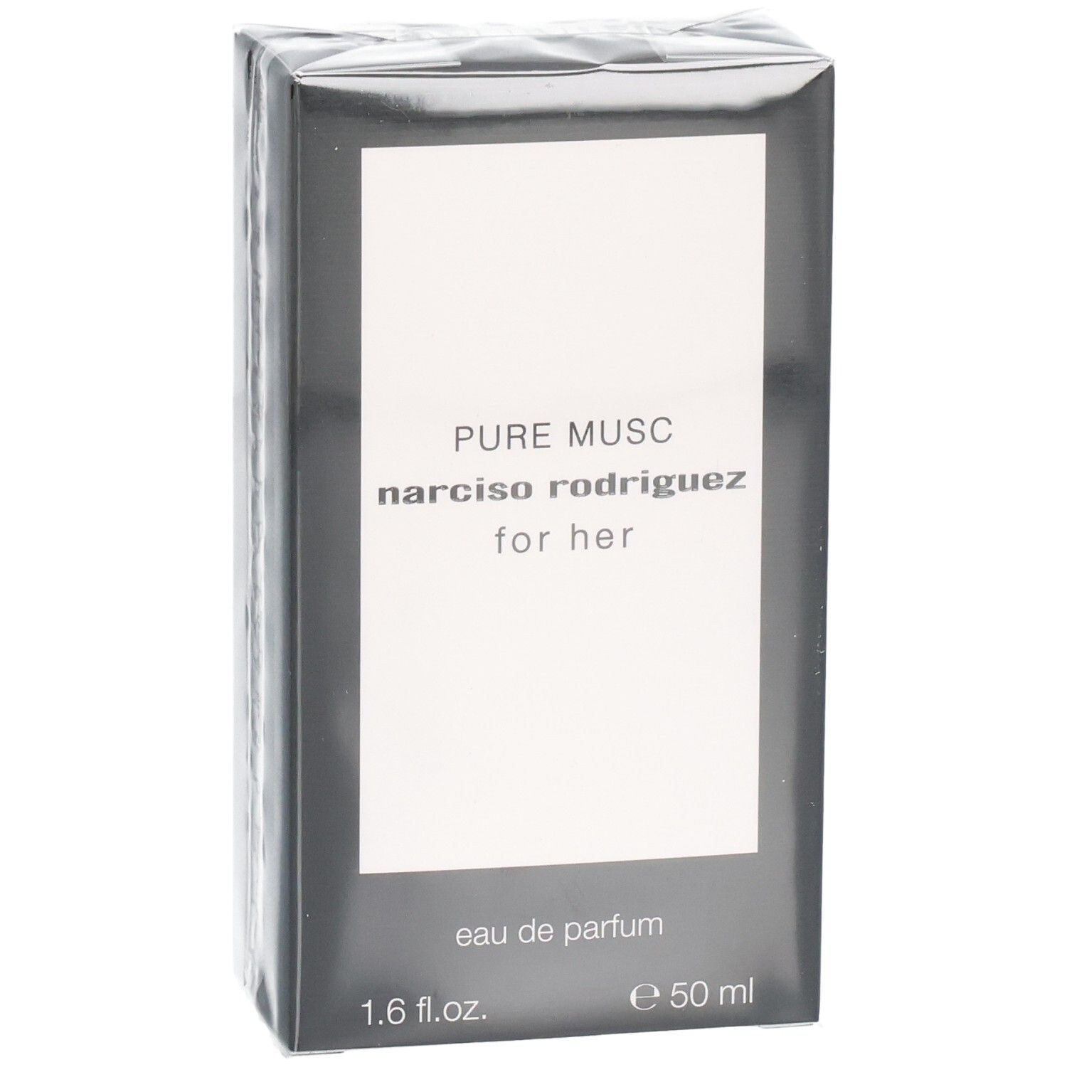 Confezione del profumo Narciso Rodriguez For Her Pure Musc Eau de Parfum, 50 ml.