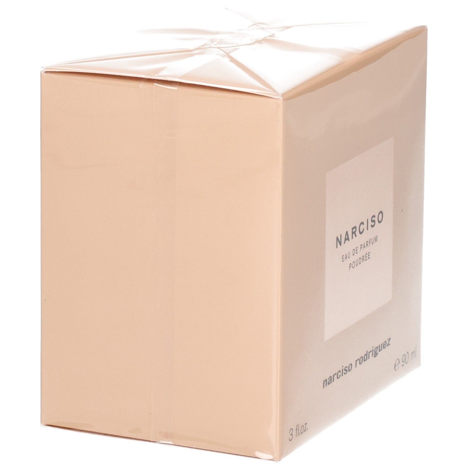 Confezione di Narciso Rodriguez Eau de Parfum Poudrée, 90 ml.