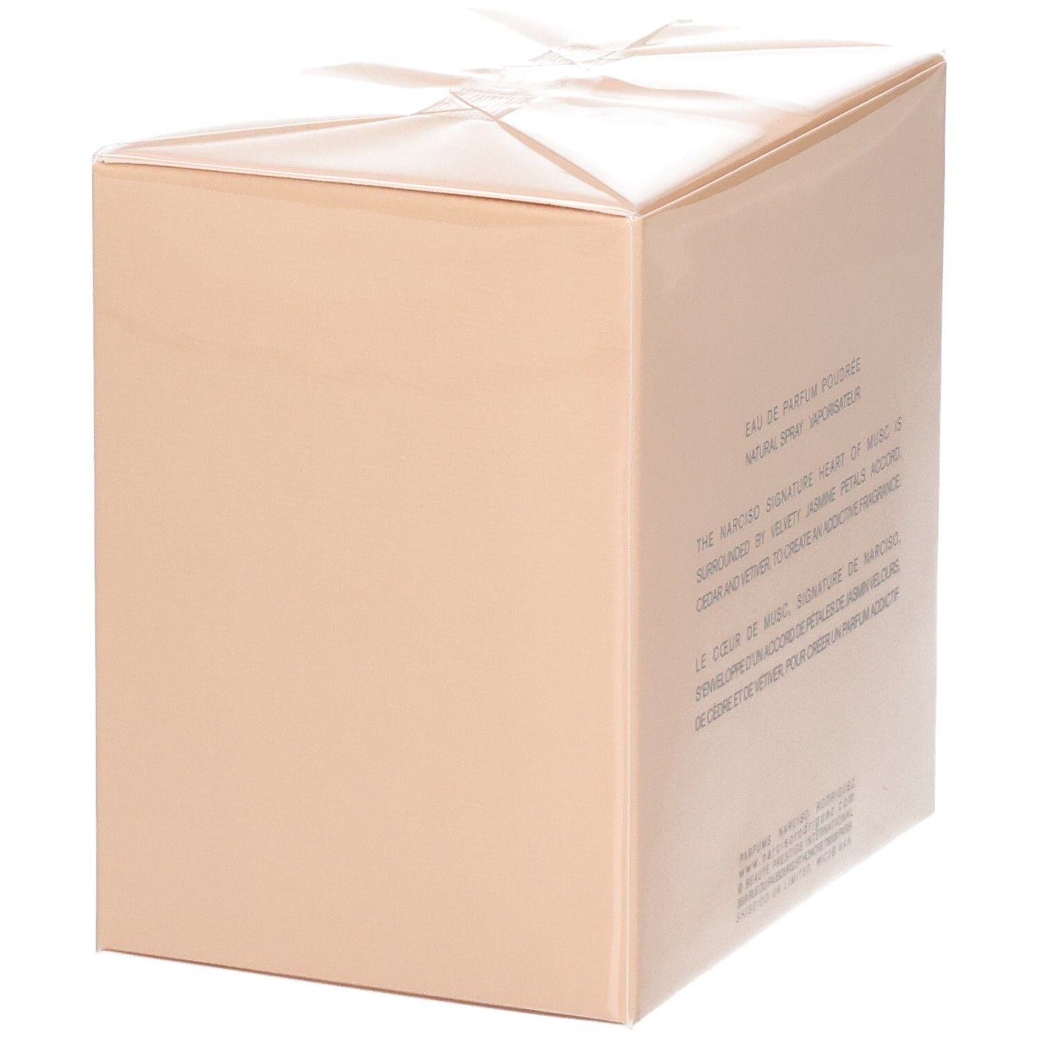 Confezione di Narciso Rodriguez Eau de Parfum Poudrée, 90 ml.
