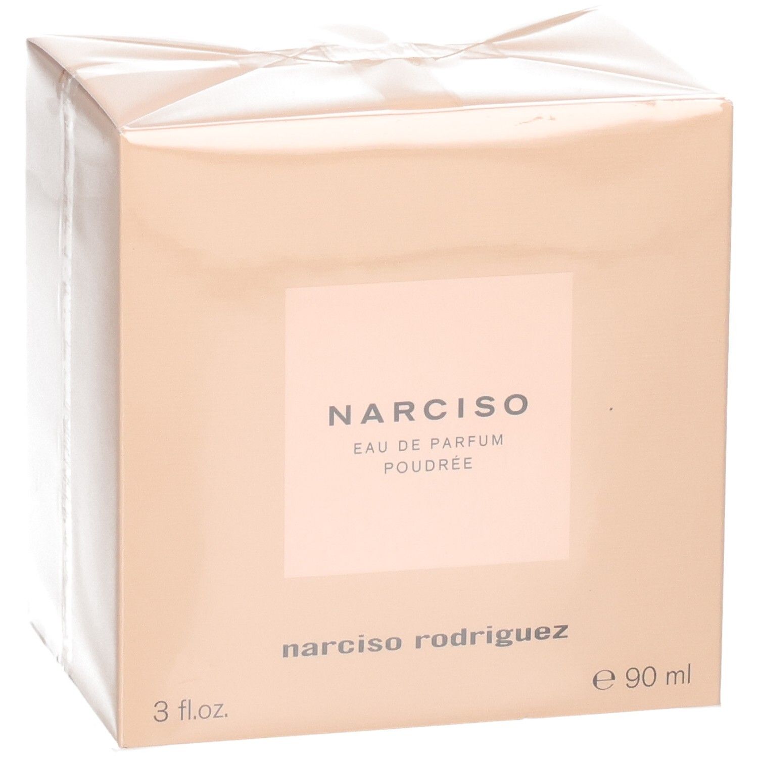 Confezione di Narciso Rodriguez Eau de Parfum Poudrée, 90 ml.