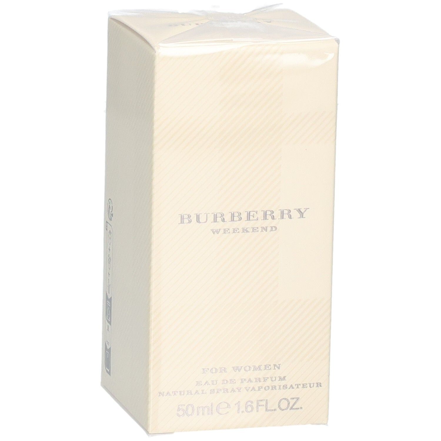 Confezione del Burberry Weekend Eau de Parfum da donna, 50ml.