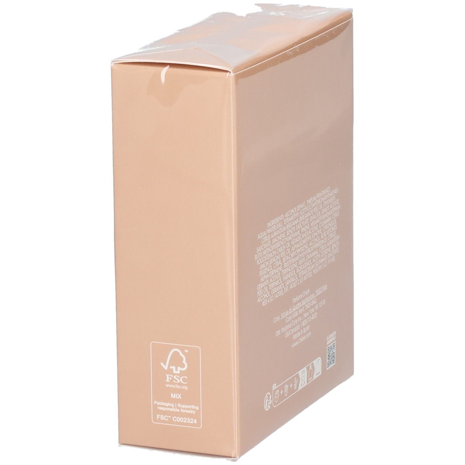 Chloé Nomade Eau de Parfum Spray 75ml confezione con sigillo FSC.