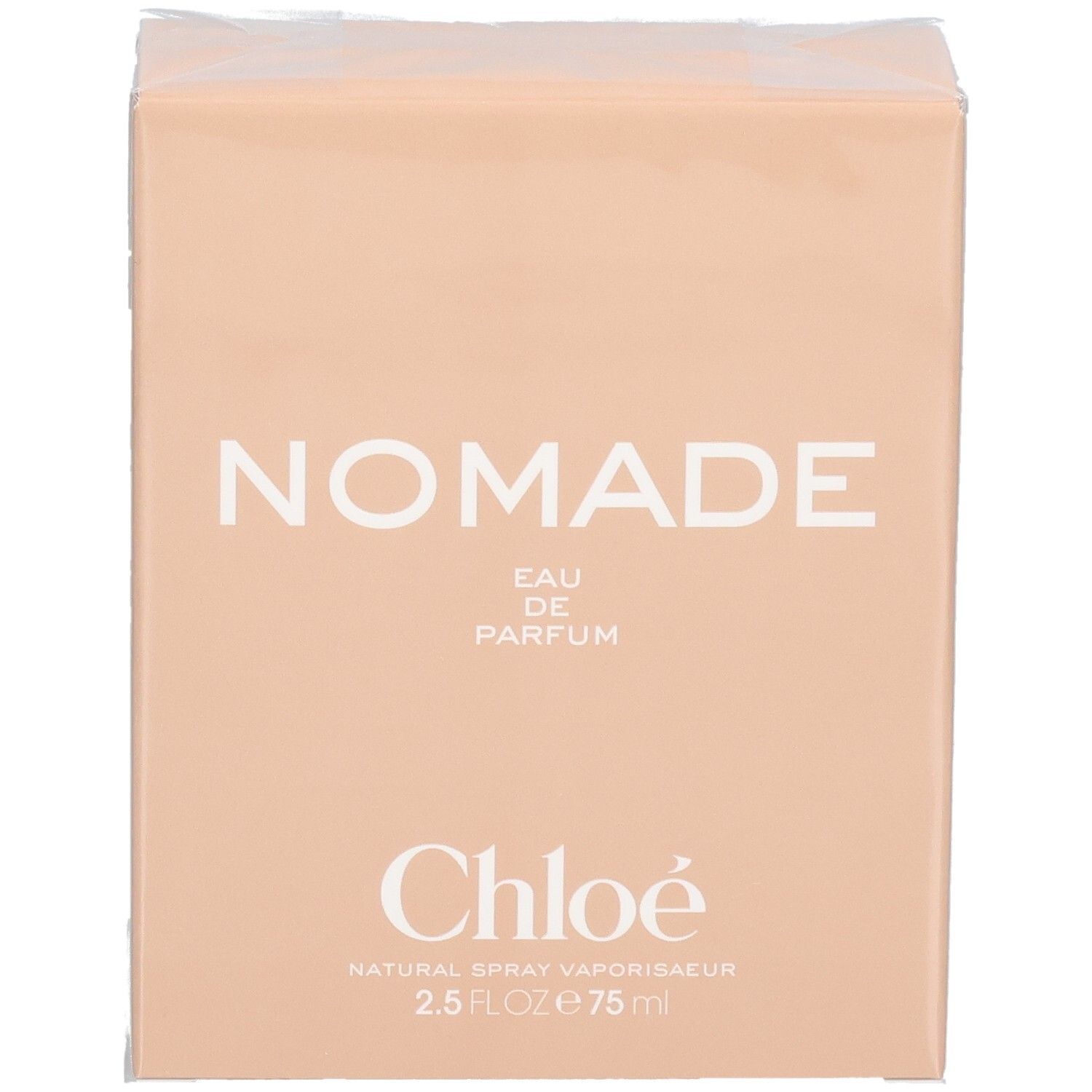 Chloé Nomade Eau de Parfum Spray 75ml confezione.