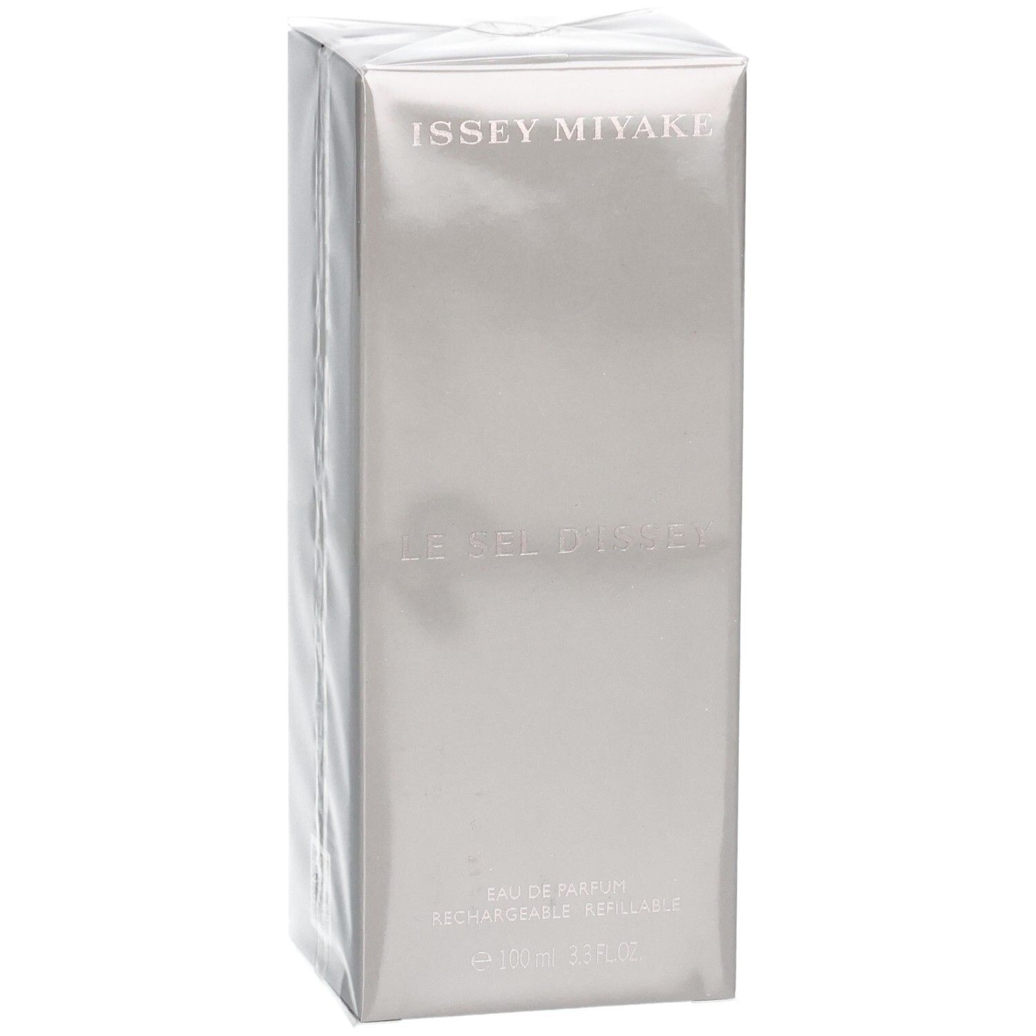 Issey Miyake Le Sel d'Issey Eau de Parfum scatola di cartone, finitura lucida.