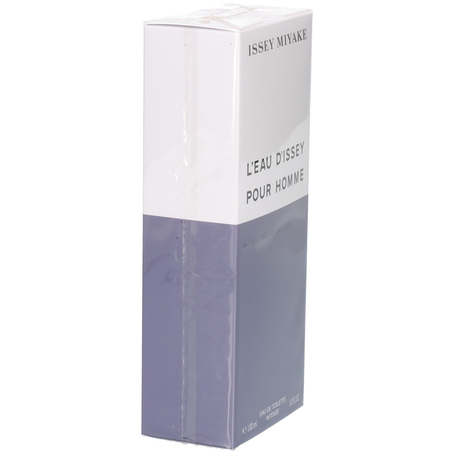 Issey Miyake L'Eau d'Issey pour Homme Solar Lavender Eau de Toilette Intense 100ml scatola, lato.