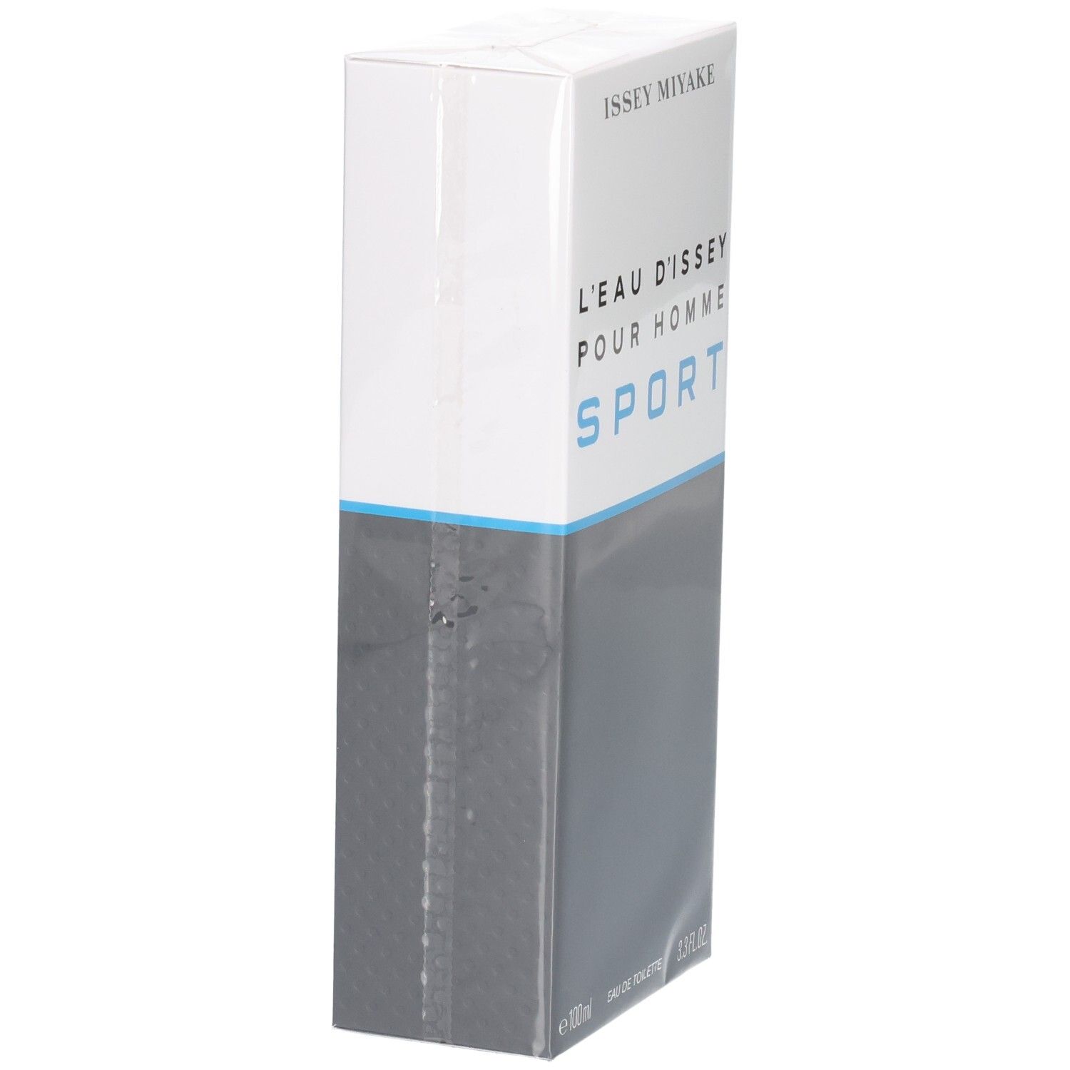 Confezione di Issey Miyake L'Eau d'Issey Pour Homme Sport Eau de Toilette, vista laterale.
