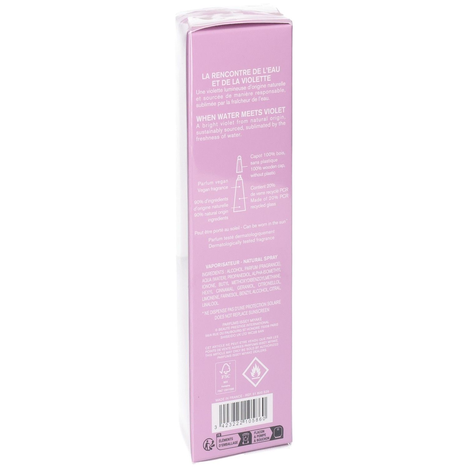 Issey Miyake L'Eau d'Issey Solar Violet Eau de Toilette Intense confezione.