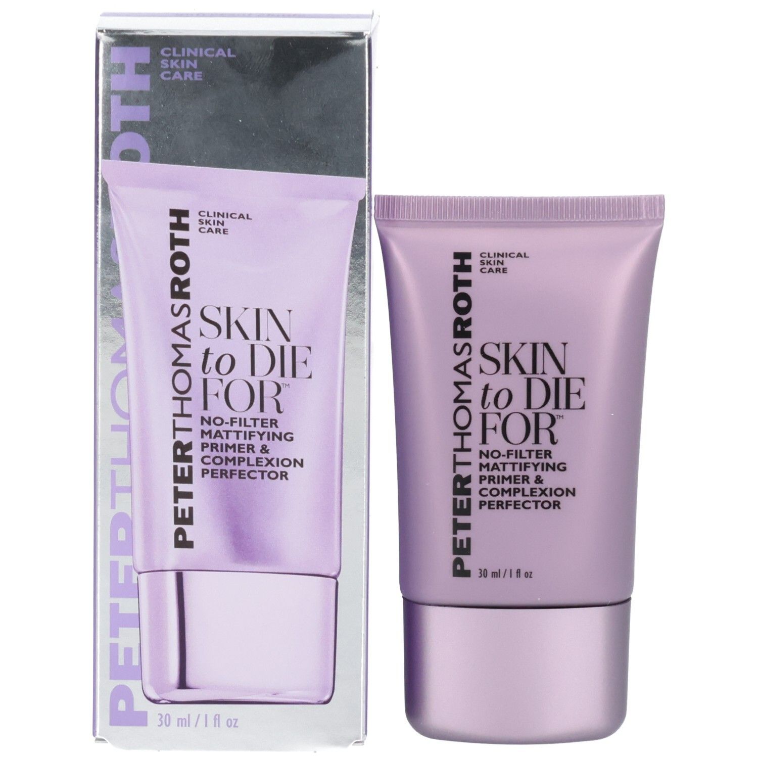 Peter Thomas Roth Skin To Die For Mattifying Primer e la sua confezione.