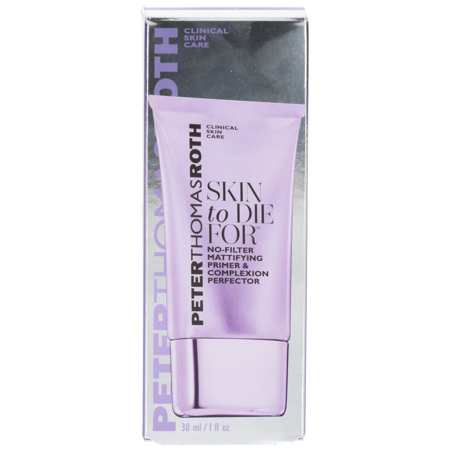 Peter Thomas Roth Skin To Die For Mattifying Primer nella sua confezione.