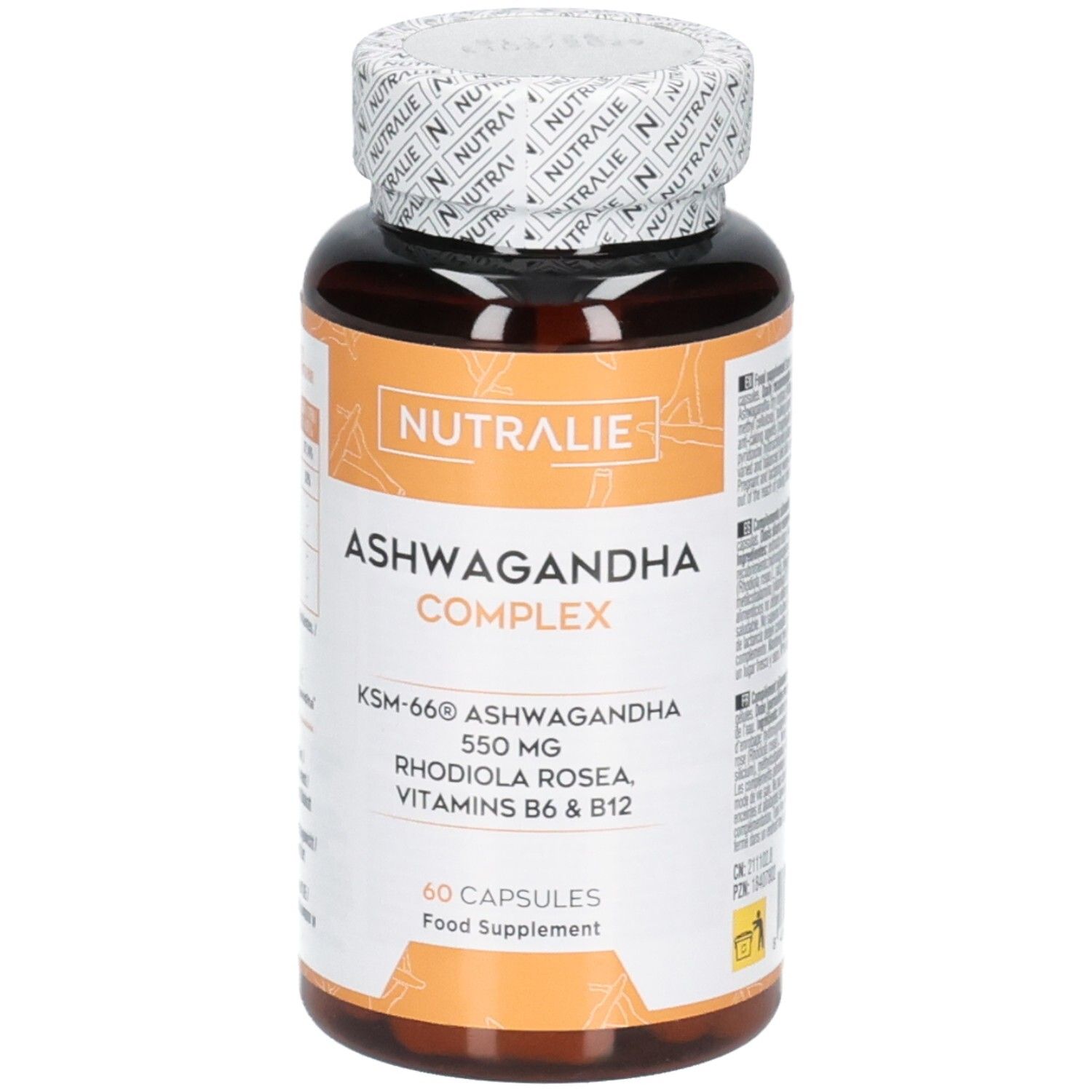 Nutralie Ashwagandha Complex KSM-66: Soddisfa rigorosi standard di qualità ed efficacia. Oltre 40 studi.