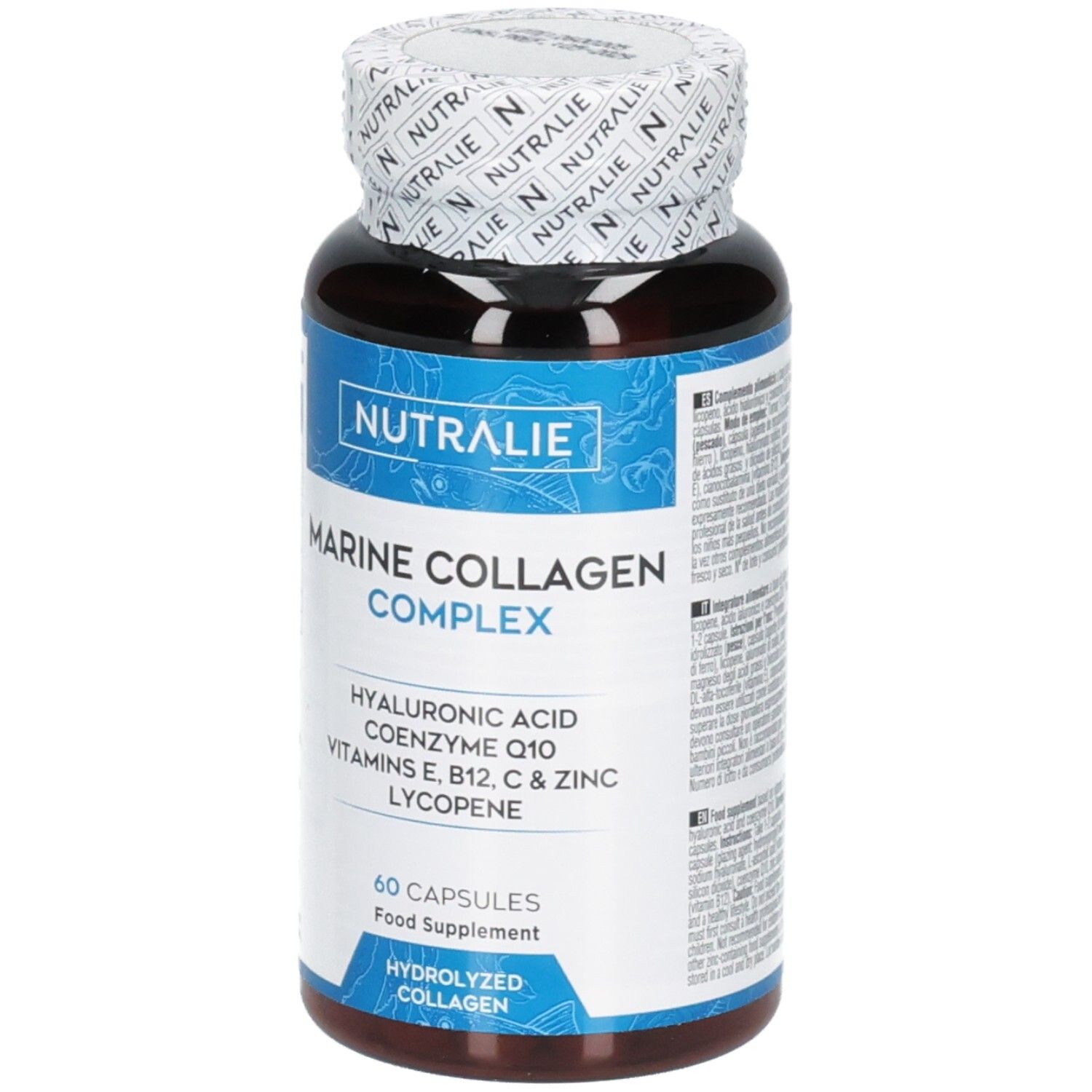 Nutralie Marine Collagen Complex Capsule, 60 pezzi.