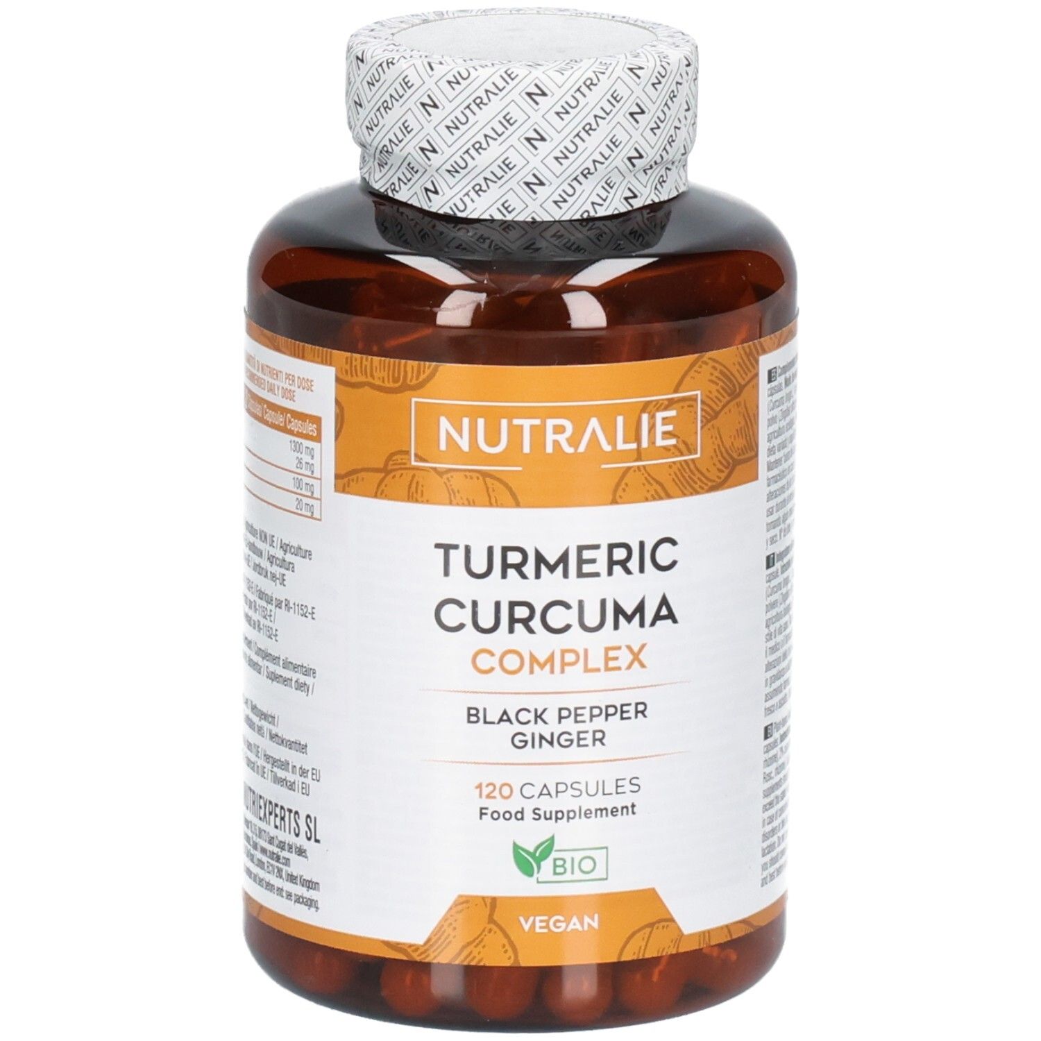 Nutralie Curcuma Capsule Biologiche Alto Dosaggio