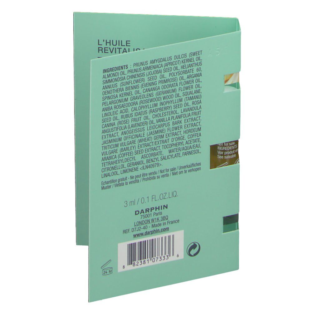 Darphin Revitalizing Oil Campioncino Stefanie's Rozen Fonds