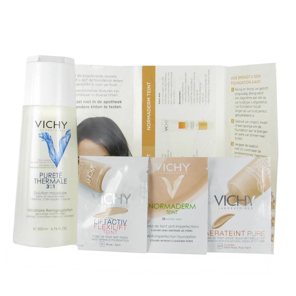 Vichy Liftactiv Derm Source Serum + Free Facial Cleaning & Foundationkit