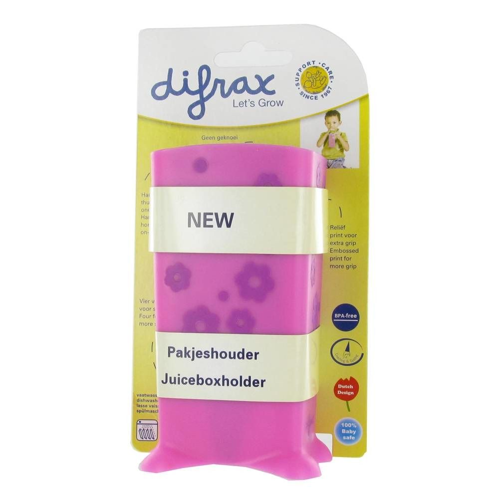 Difrax Juiceboxholder Pink