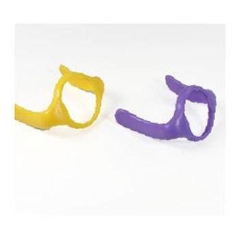 Difrax Grip for Feeding Bottle S Natural Big+Small Yellow/Purple