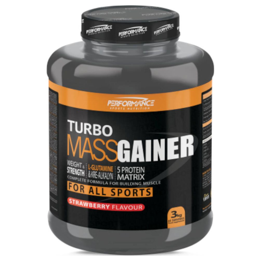 Performance Turbo Mass Gainer Strawberry