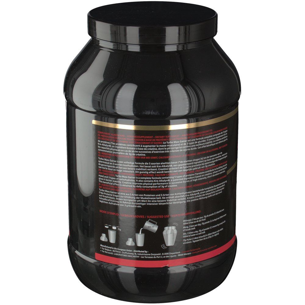 Performance Turbo Mass Gainer Strawberry