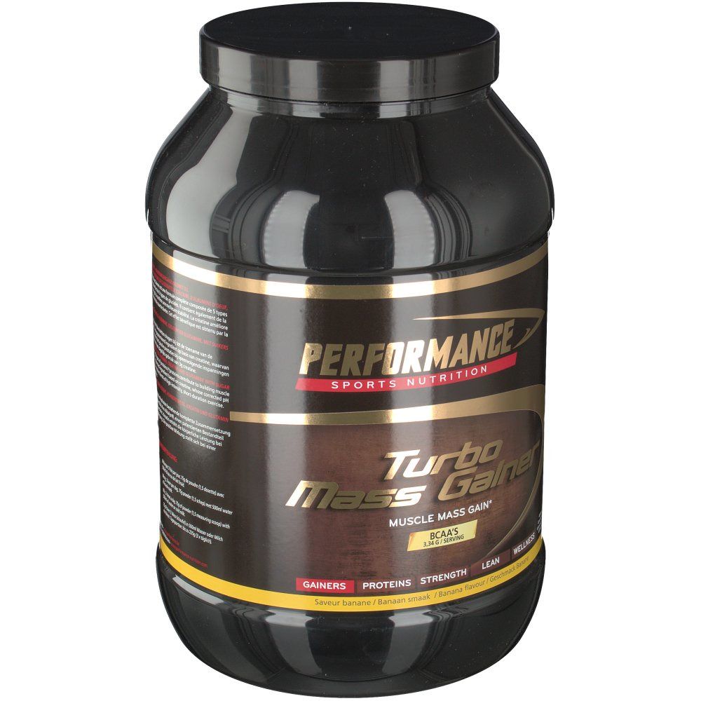 Performance Turbo Mass Gainer Banana