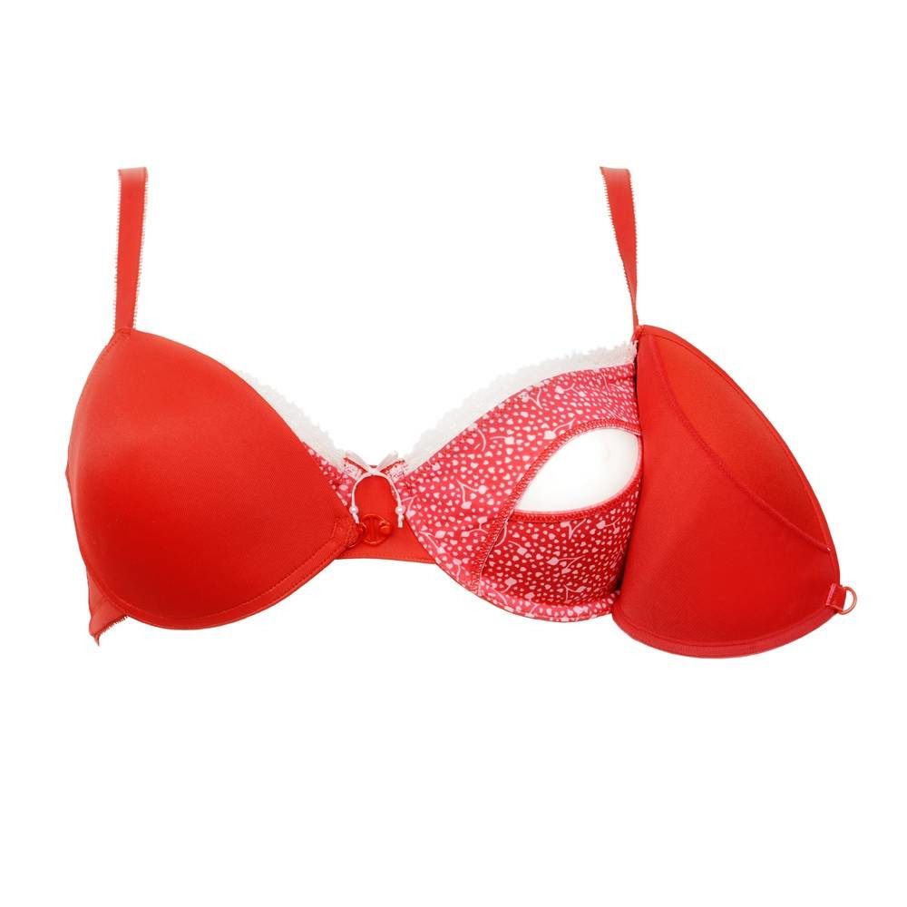 Mammae Red Romance Reggiseno per l'Allattamento D85 EU / D100 FR
