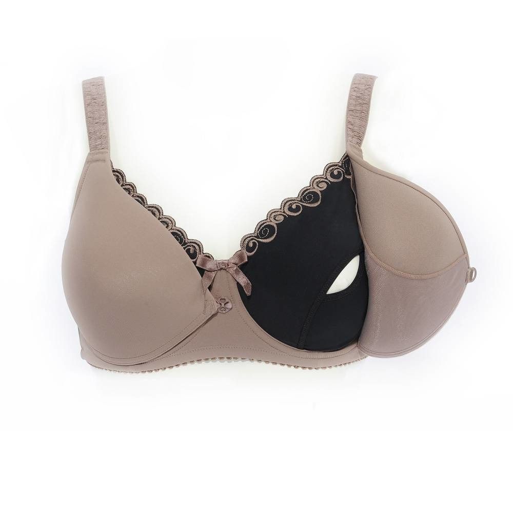 Mammae Plus Taupe Treasure Reggiseno per l'Allattamento F80 EU / F95 FR