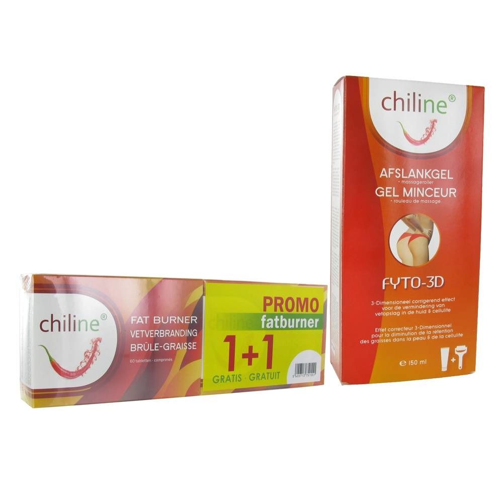 Chiline Fat Burner + Slimming Gel Combipack