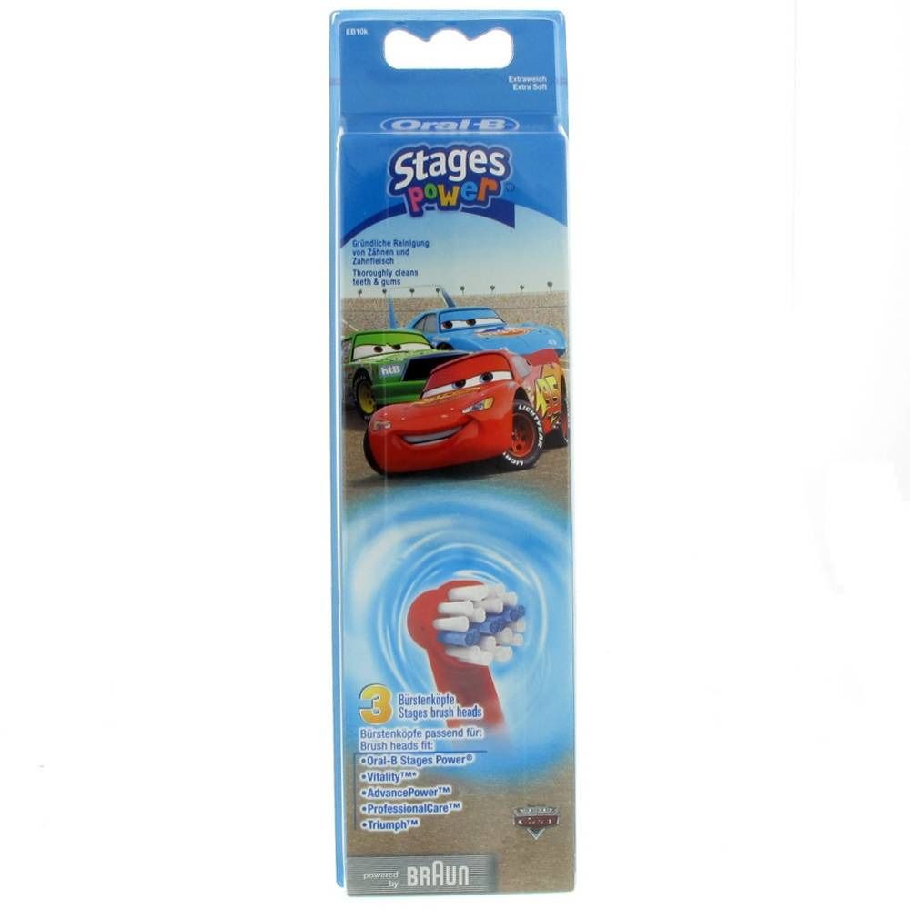 Oral B Refill Stages Power Cars Eb10-3