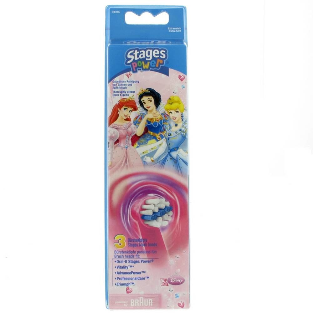 Oral B Refill Stages Power Princess Eb10-3