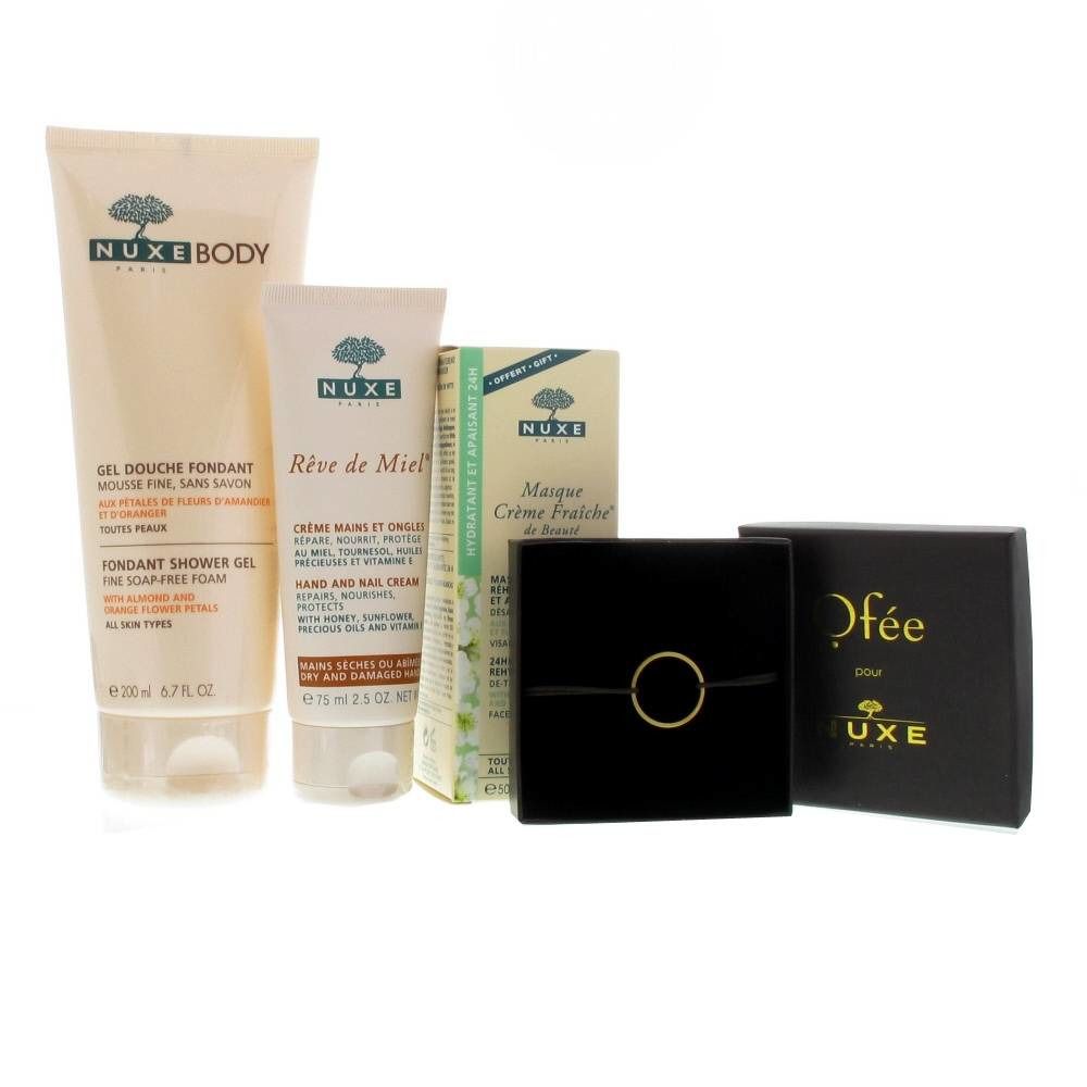 Nuxe Body Fondant Showergel + Rêve De Miel Hand & Nail Cream