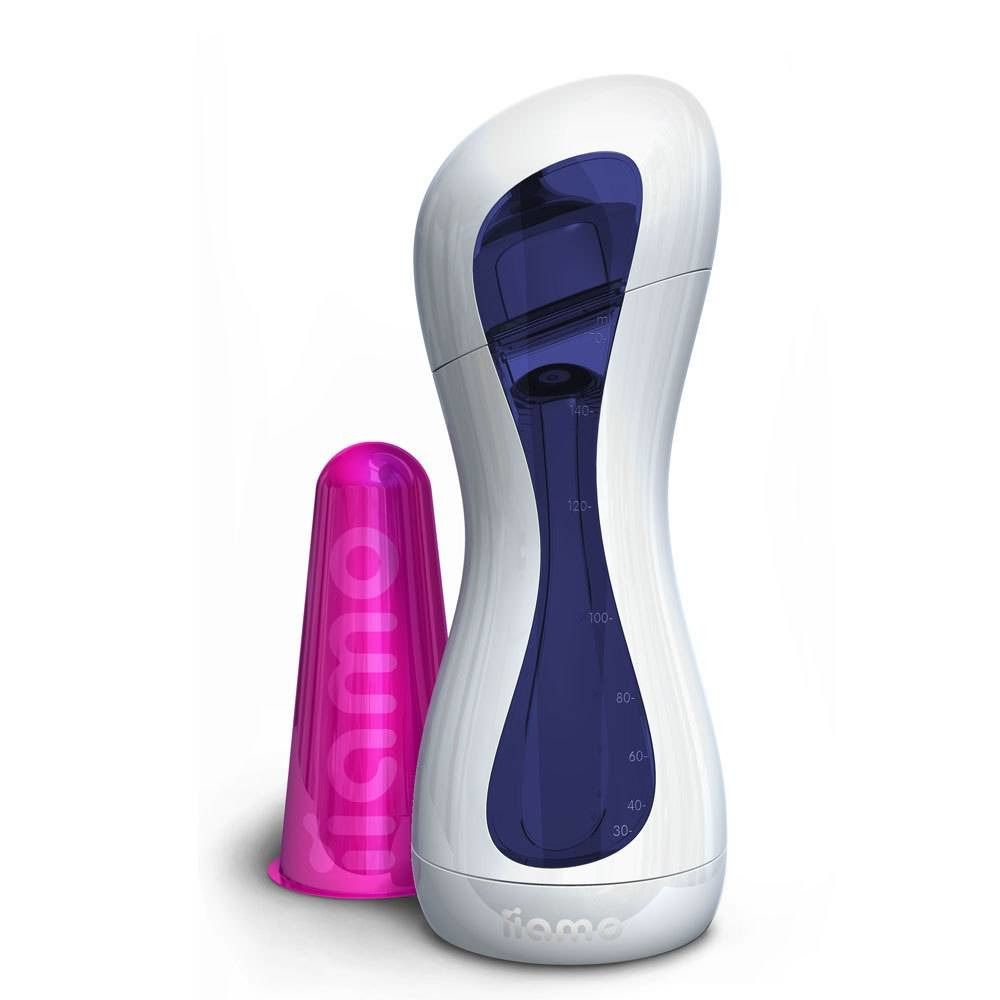 iiamo Go Self-Heating Baby Bottle White/Blue