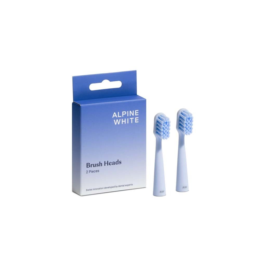 ALPINE WHITE Brush Heads | Testine di ricambio per spazzolino sonico