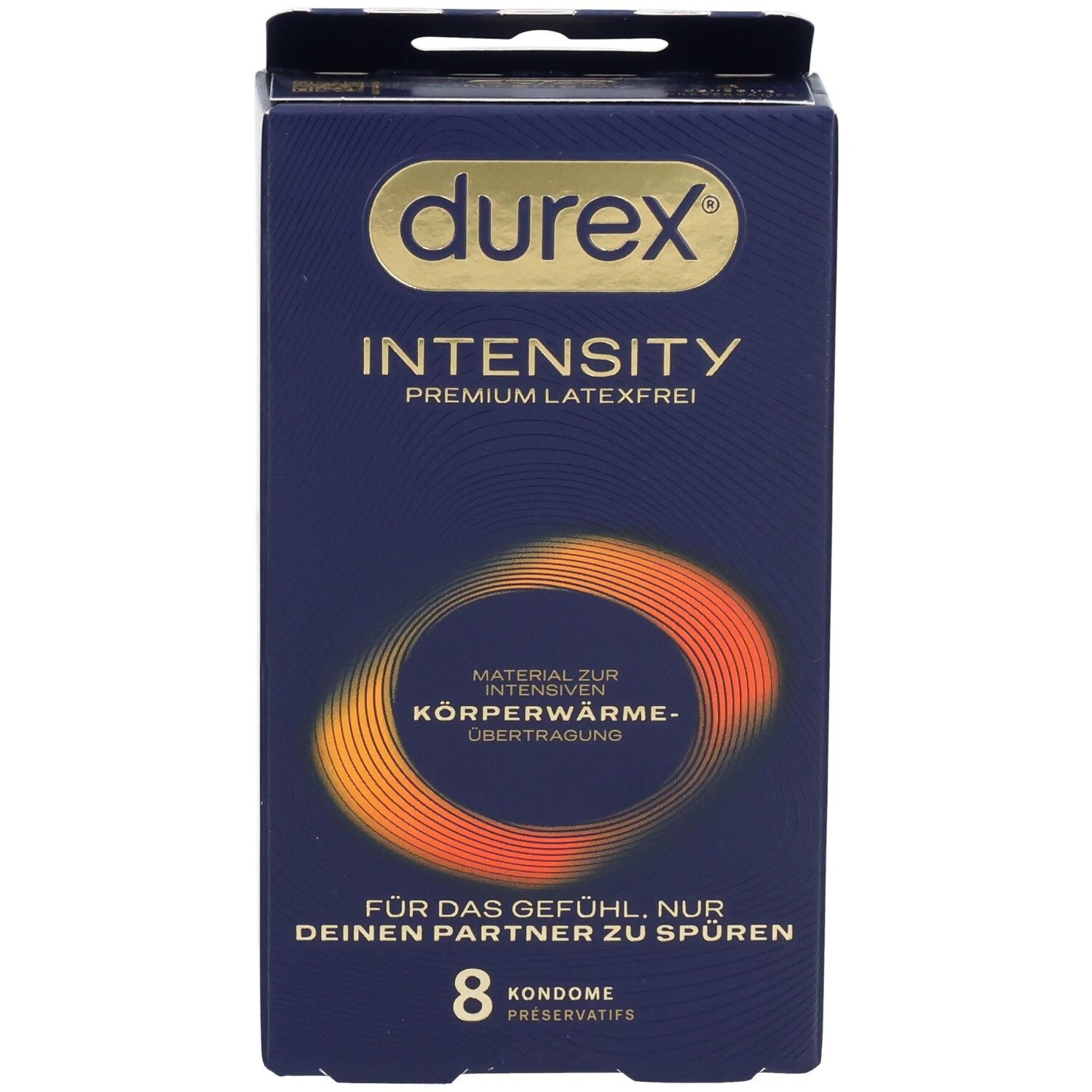 Preservativi Durex Intensità, 8 unità.