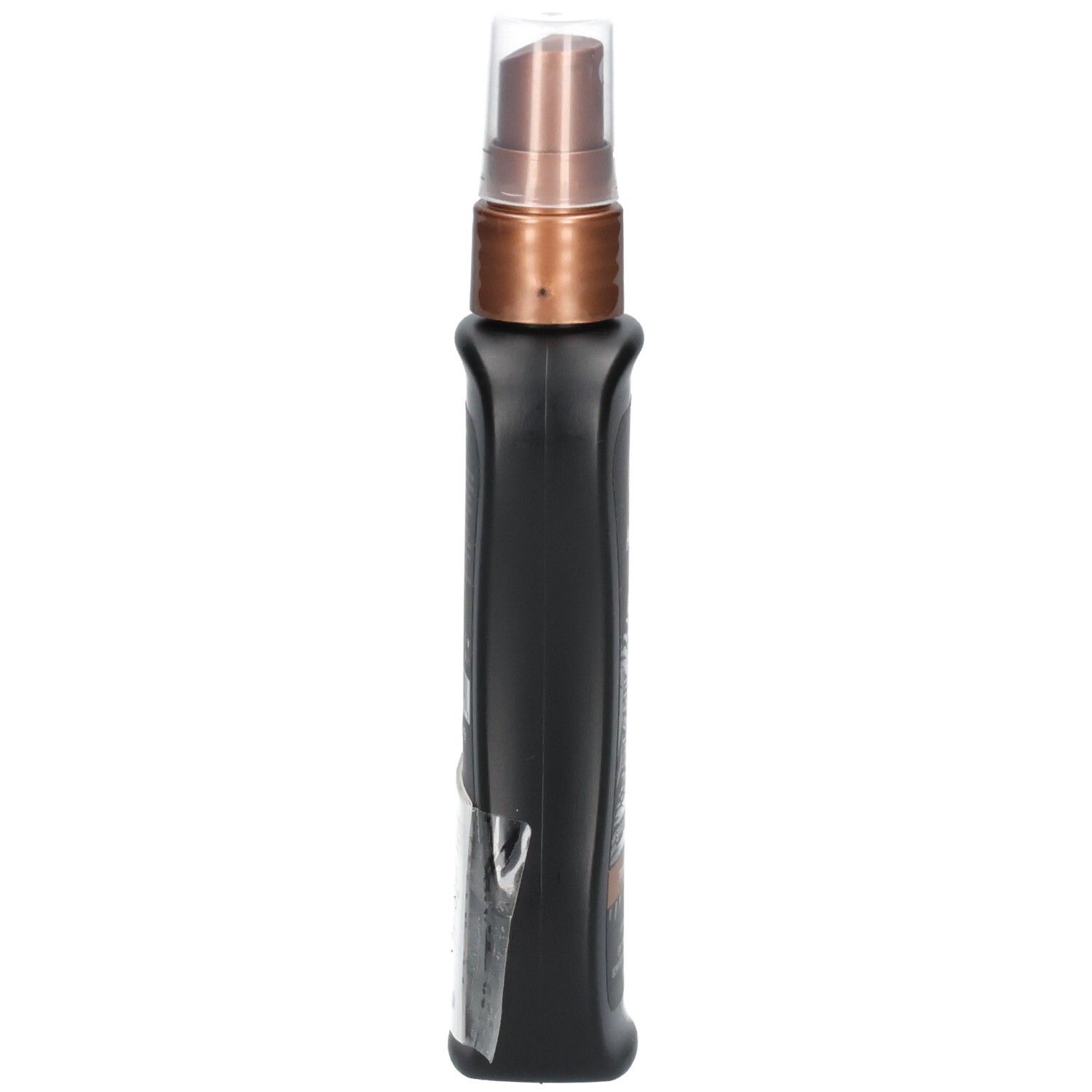Lato di un flacone spray nero Australian Gold Instant Bronzer SPF 15.