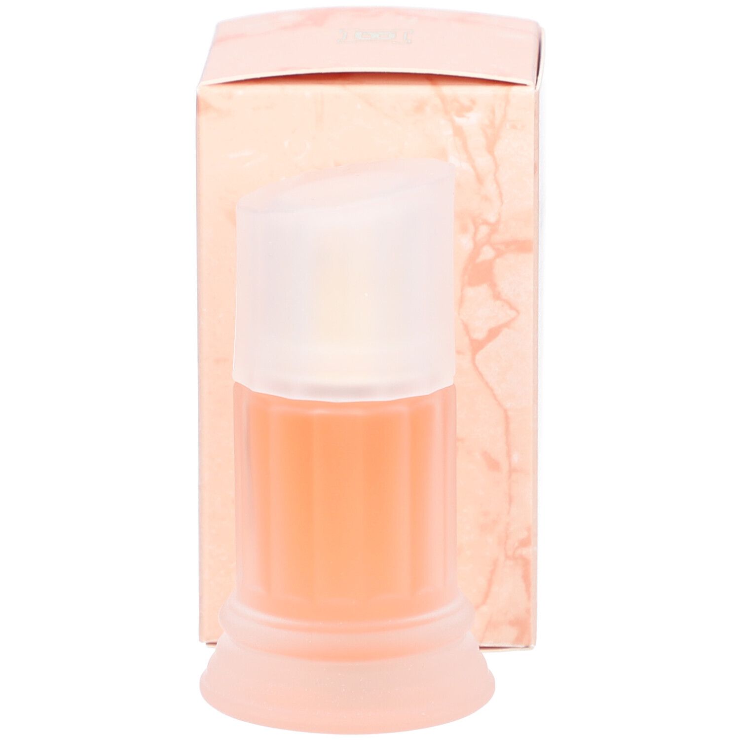 Flacone di profumo e scatola. Il flacone riporta «ROMA». La scatola riporta «Laura Biagiotti» e «ROMA».