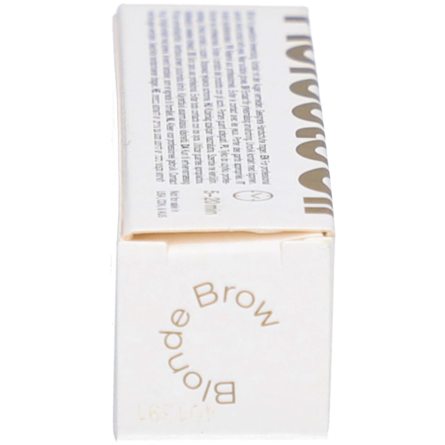 Scatola, vista laterale. Blonde Brow. Tempo di posa 5-20 minuti.