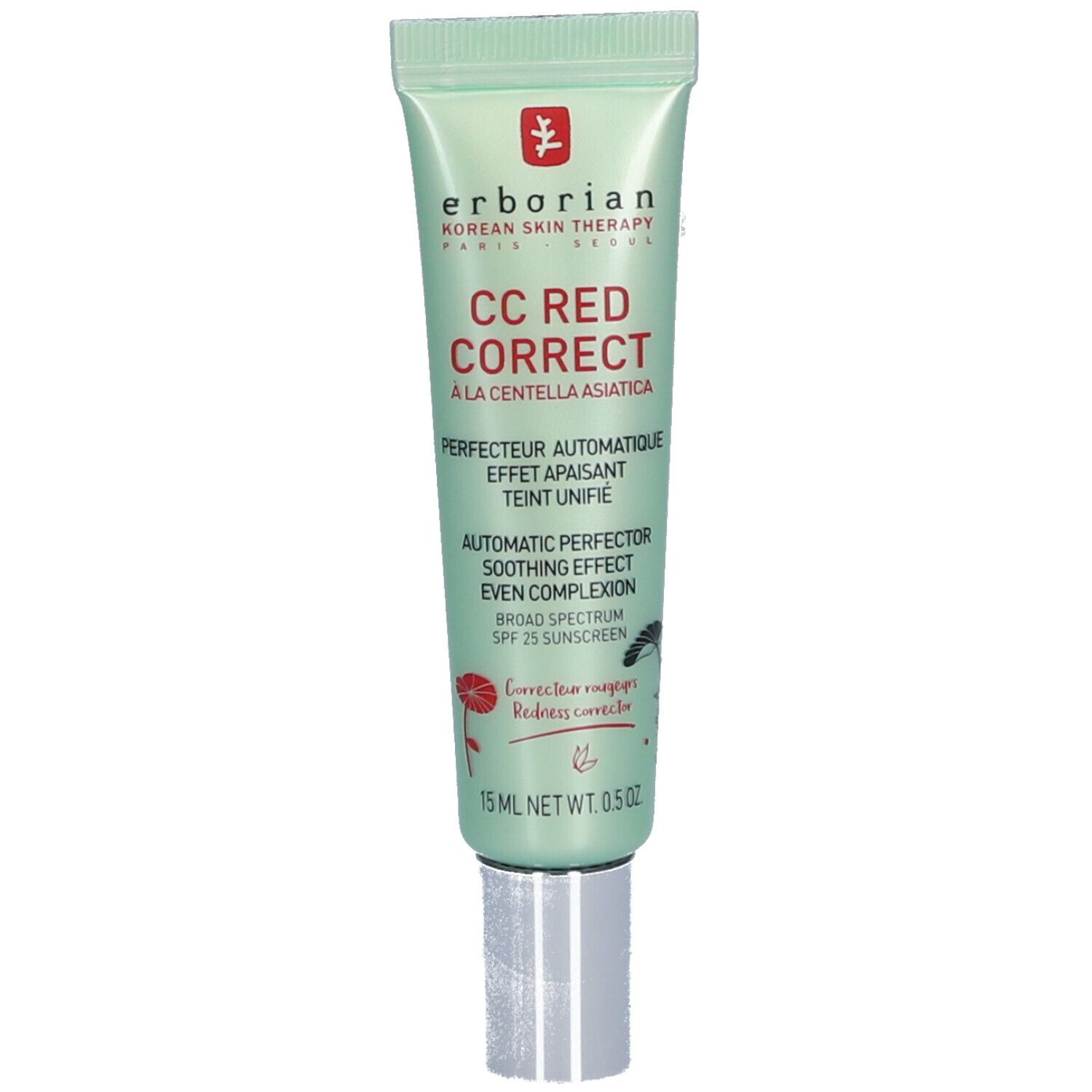 Erborian CC Red Correct Crema Correttiva Colore Verde