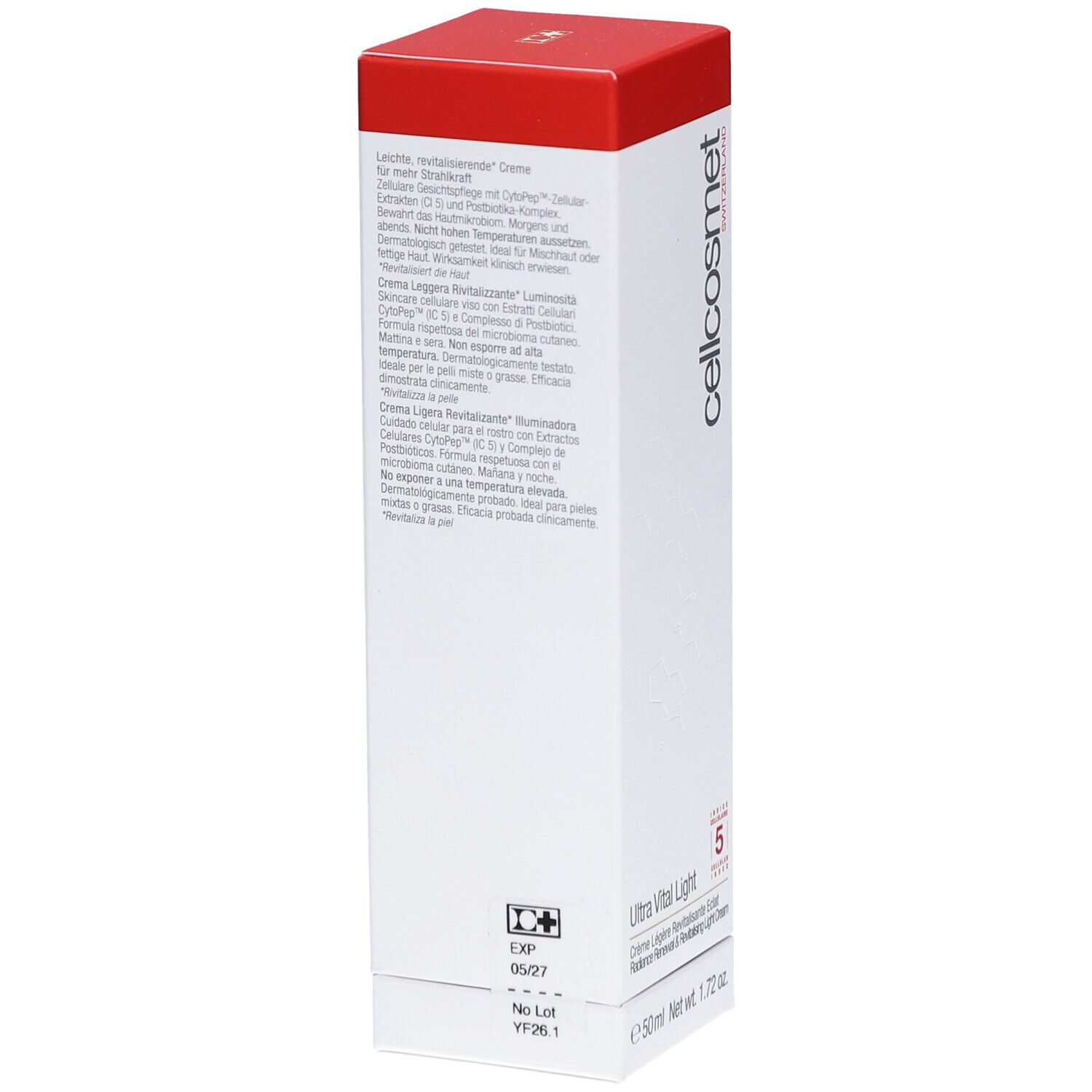 Cellcosmet Ultra Vital Light Crema Rivitalizzante