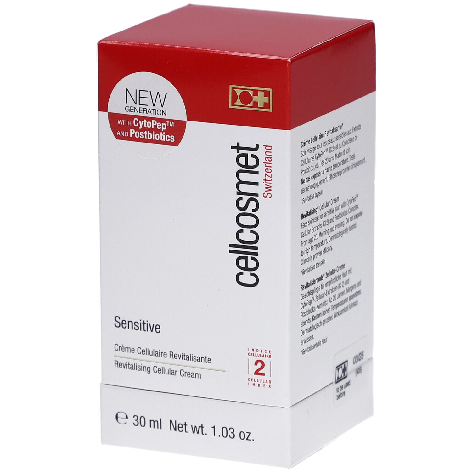 Cellcosmet Sensitive Revitalising Cellular Cream