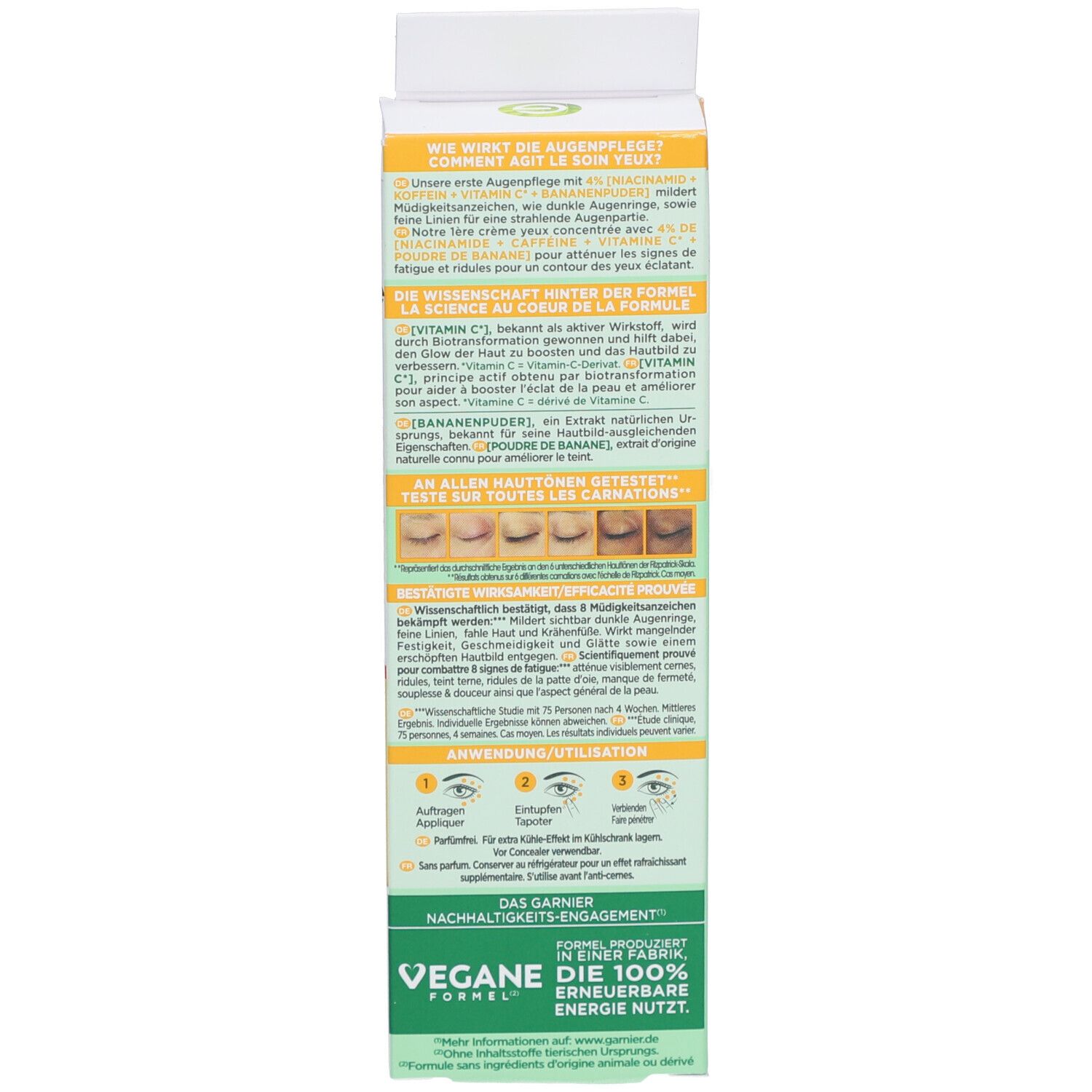 Garnier Crema occhi anti-fatica alla vitamina C