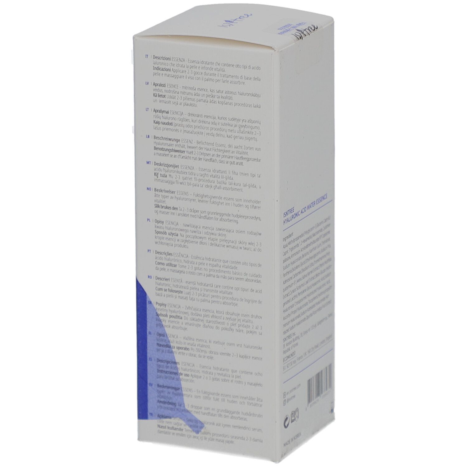 ISNTREE Hyaluronic Acid Water Essence