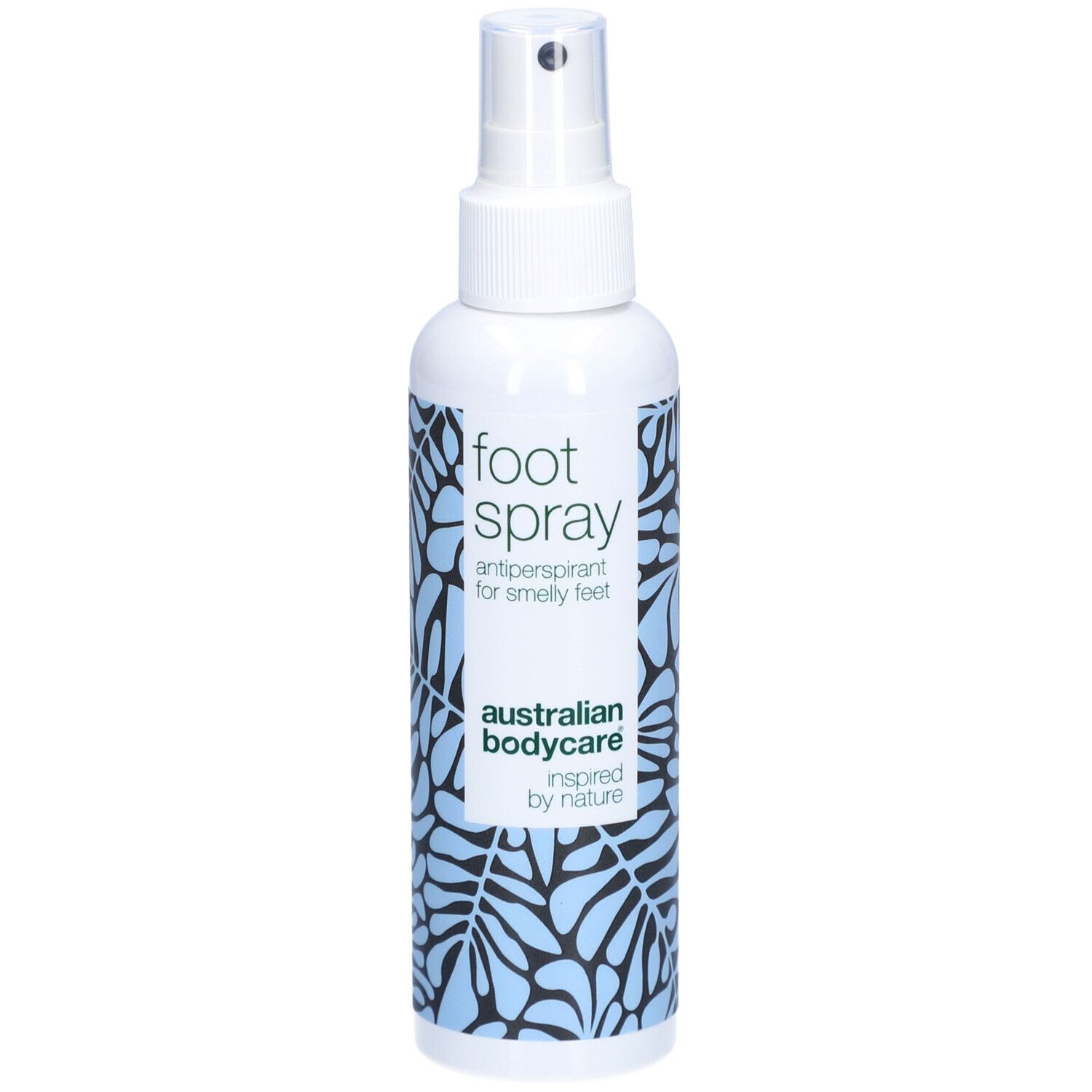 Flacone spray per piedi 'Antiperspirant for smelly feet' di Australian Bodycare.